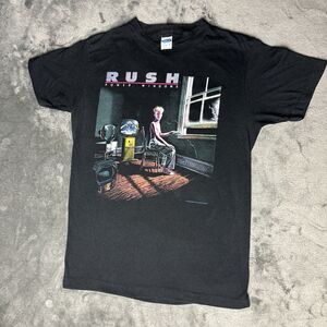 Rush Power‎ Windows 1985 T Shirt Vintage Ched Size Tag L
